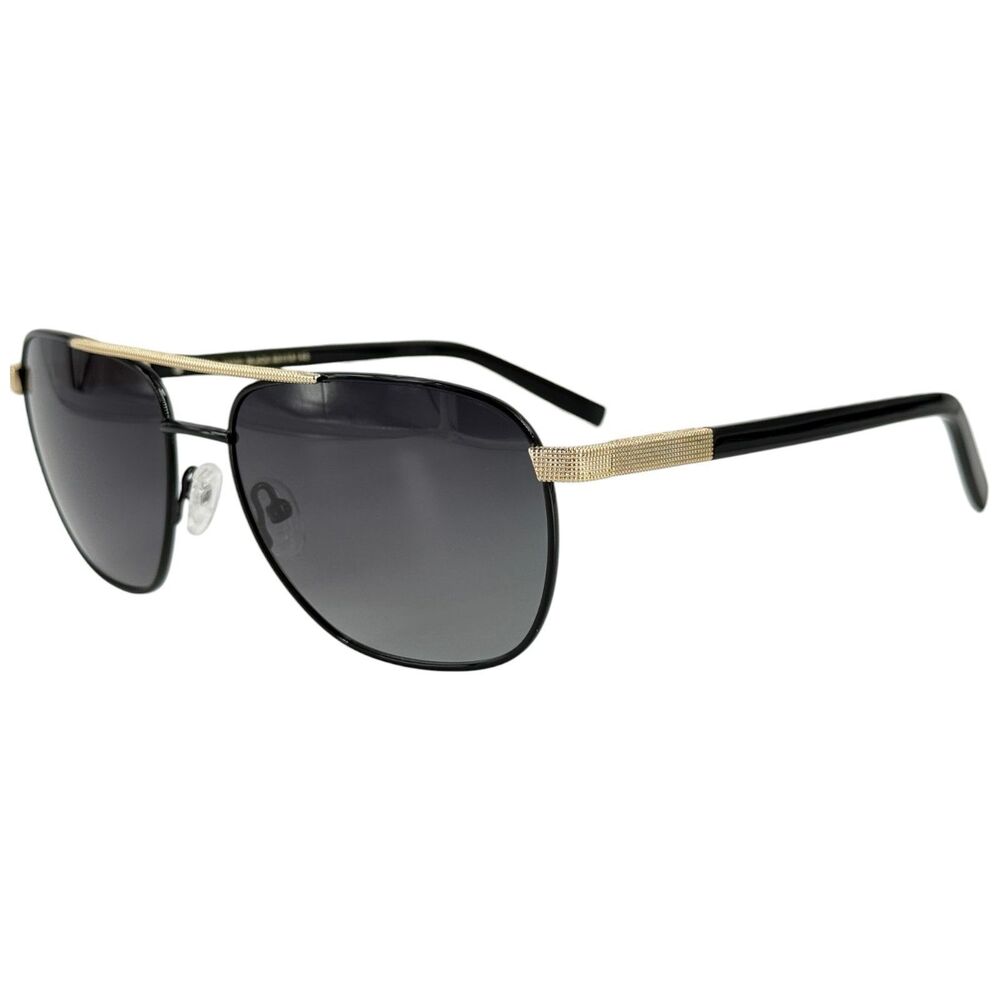 Goliath XXVII Mens Metal Sunglass Black 60-18 Gray Gradient France